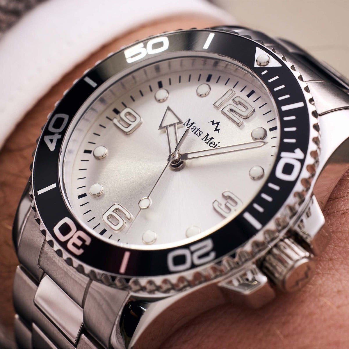 Mats Meier Ponte Dei Salti - Horloge - Zilver Zilver