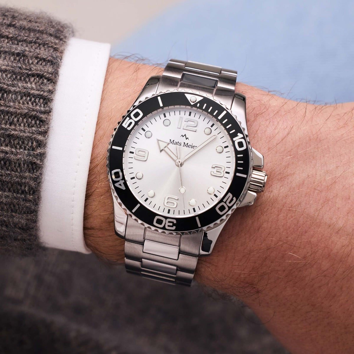 Mats Meier Ponte Dei Salti - Horloge - Zilver Zilver