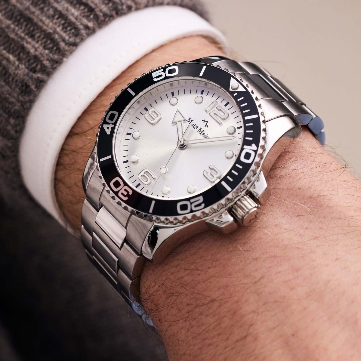 Mats Meier Ponte Dei Salti - Horloge - Zilver Zilver