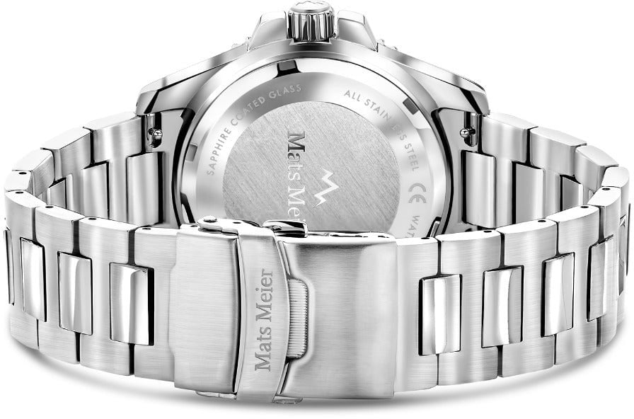 Mats Meier Ponte Dei Salti - Horloge - Zilver Zilver