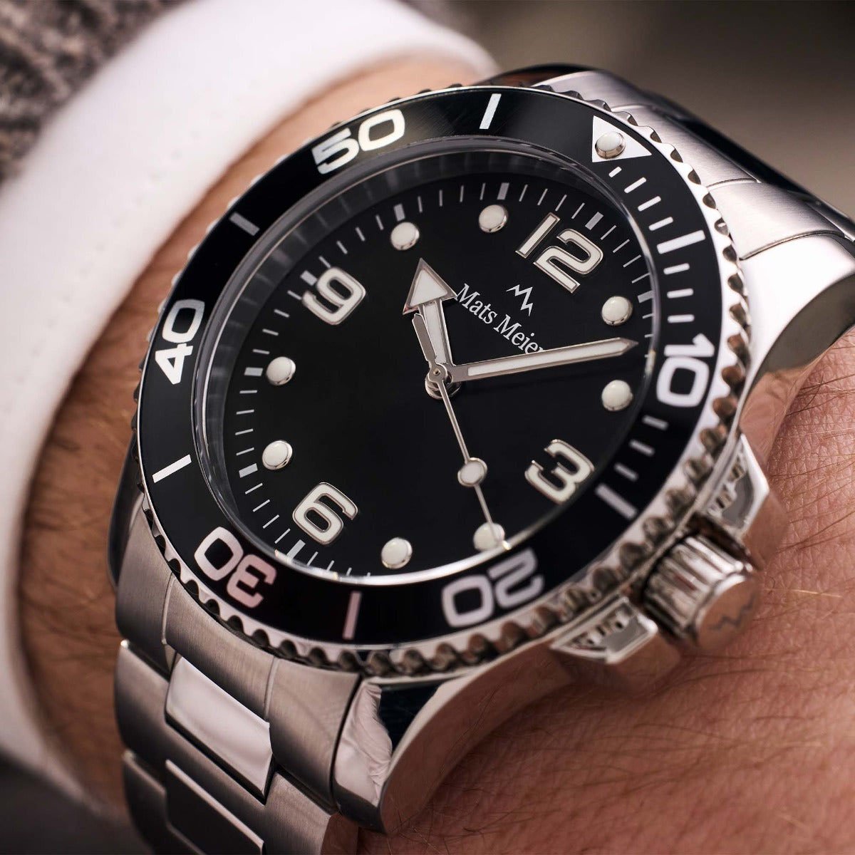 Mats Meier Ponte Dei Salti - Horloge - Zilver Zilver