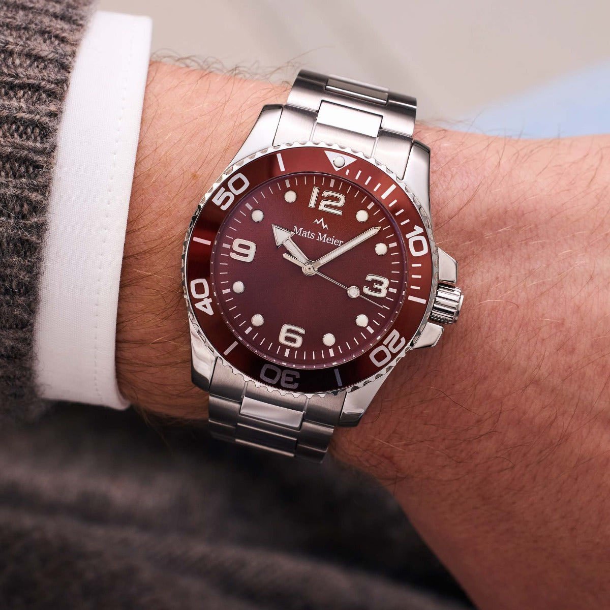Mats Meier Ponte Dei Salti - Horloge - Zilver Divers