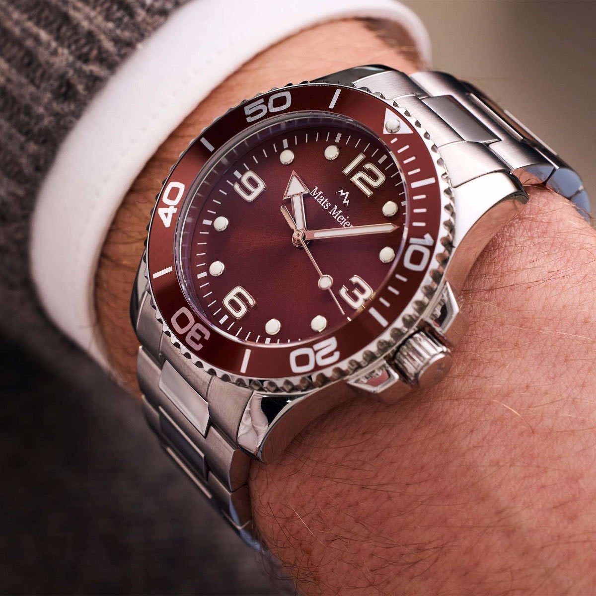Mats Meier Ponte Dei Salti - Horloge - Zilver Divers