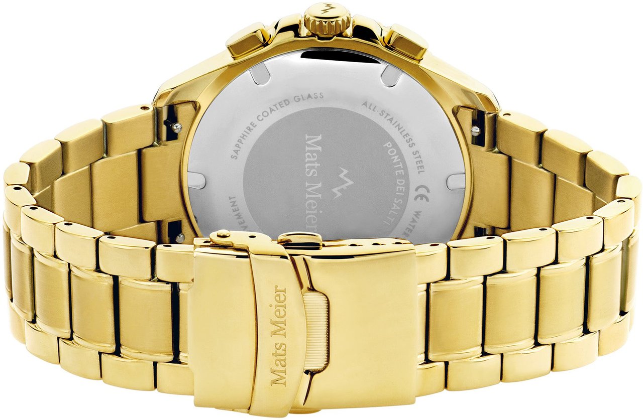 Mats Meier Ponte Dei Salti - Horloge - Goud Goud