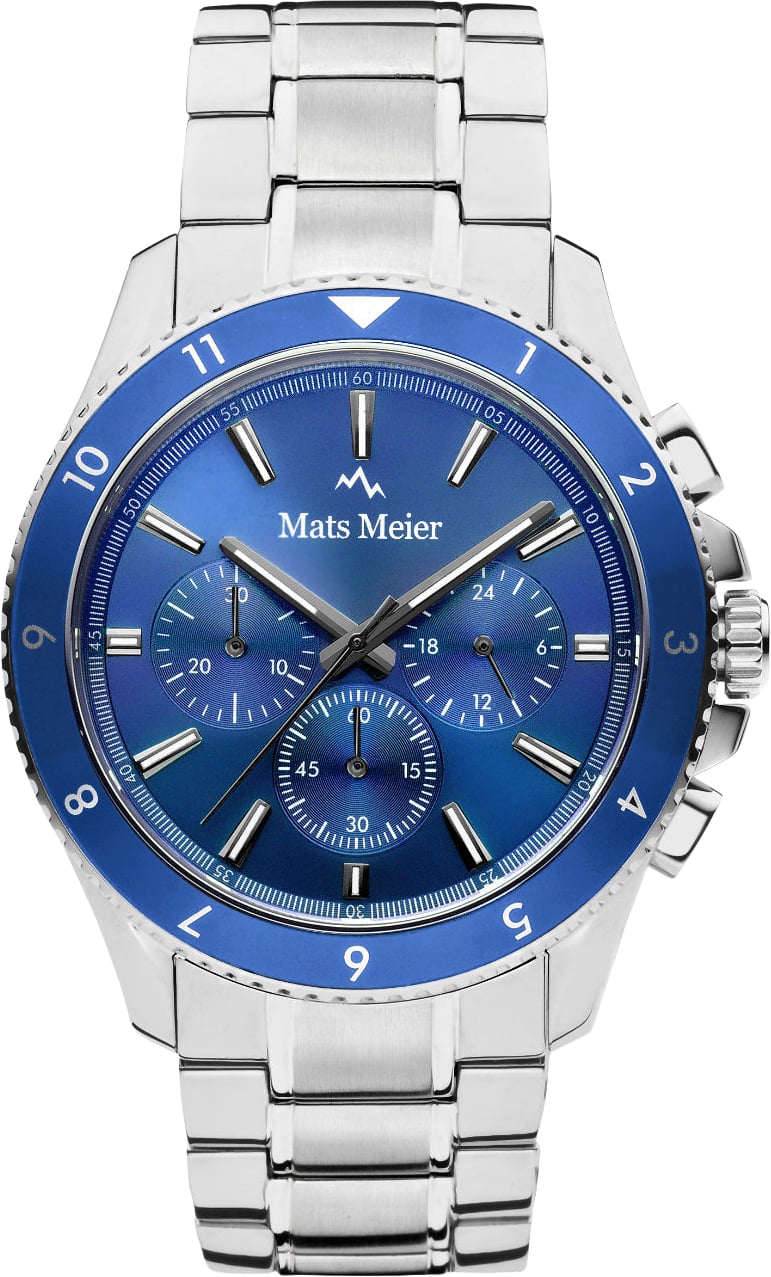 Mats Meier Ponte Dei Salti - Horloge - Blauw Divers