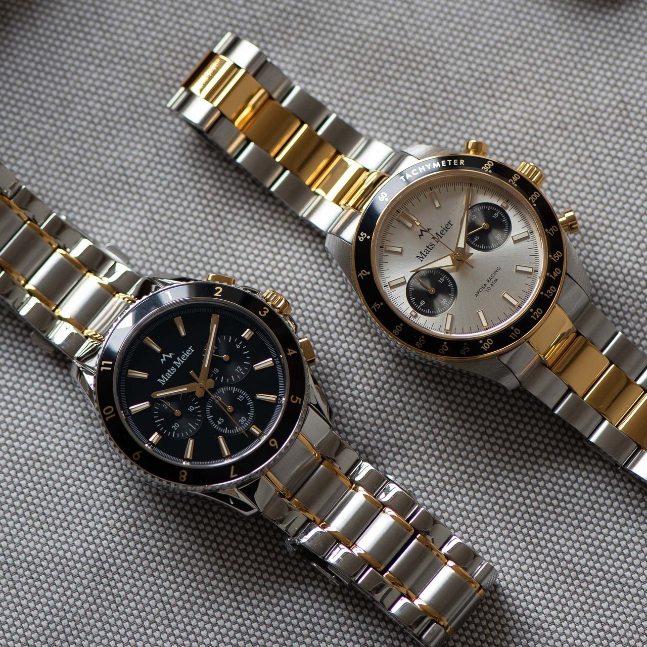 Mats Meier Ponte Dei Salti - Horloge - Zwart Goud