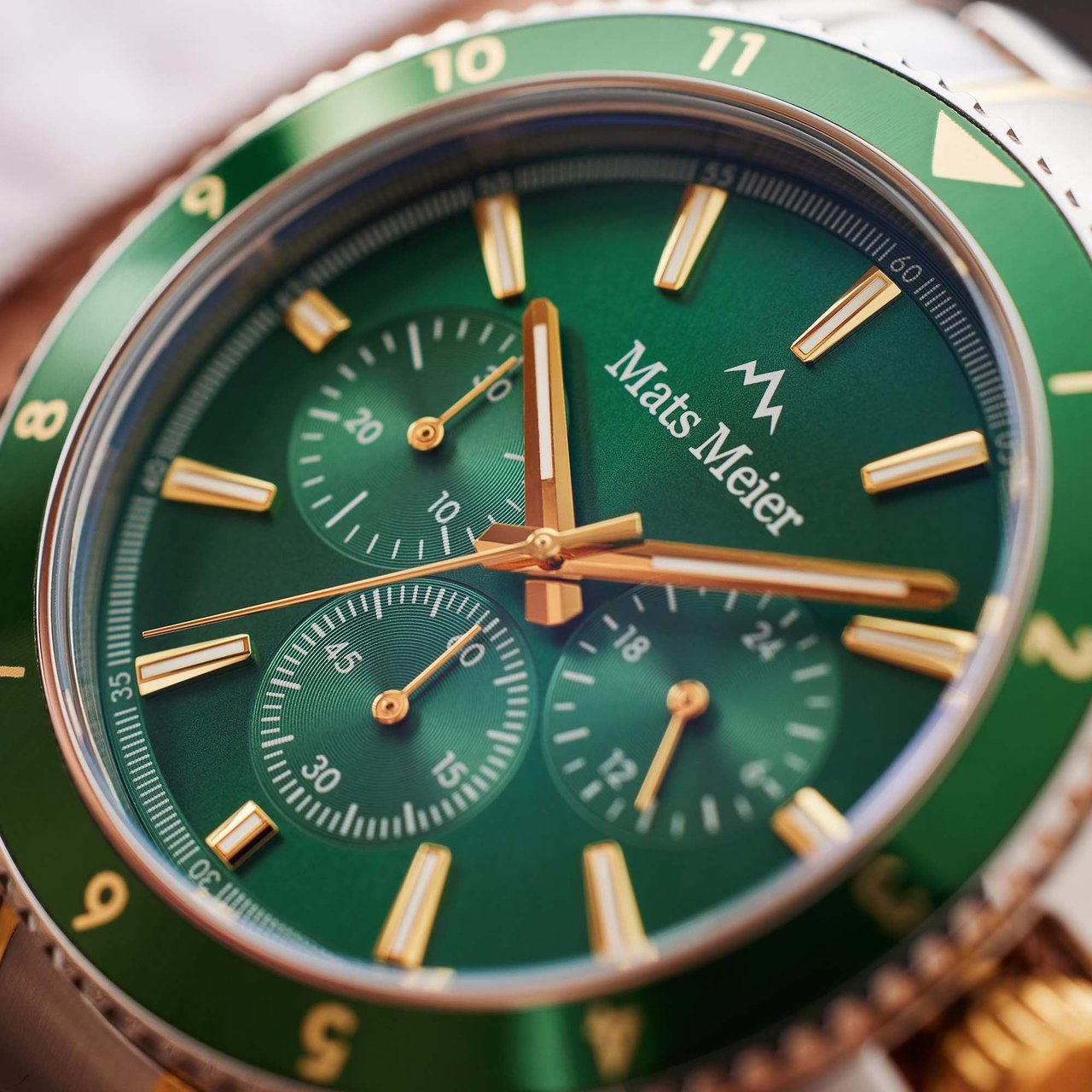Mats Meier Ponte Dei Salti - Horloge - Groen Groen