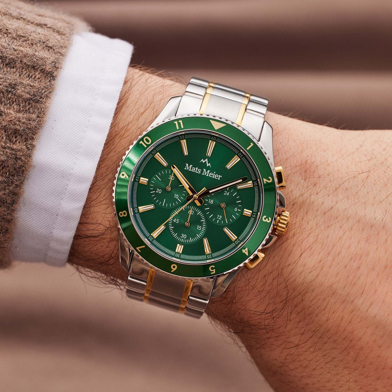 Mats Meier Ponte Dei Salti - Horloge - Groen Groen