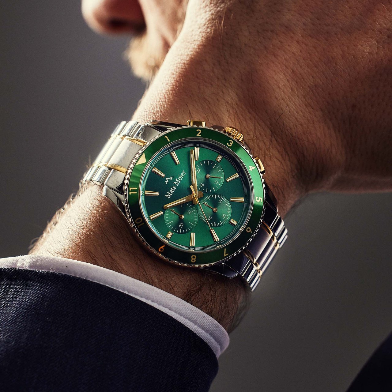Mats Meier Ponte Dei Salti - Horloge - Groen Groen
