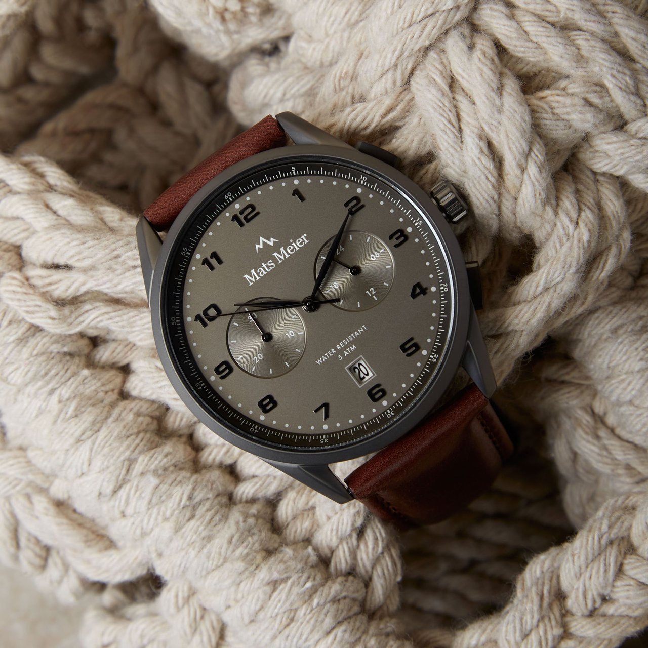 Mats Meier Mont Vélan - Horloge - Zwart Divers