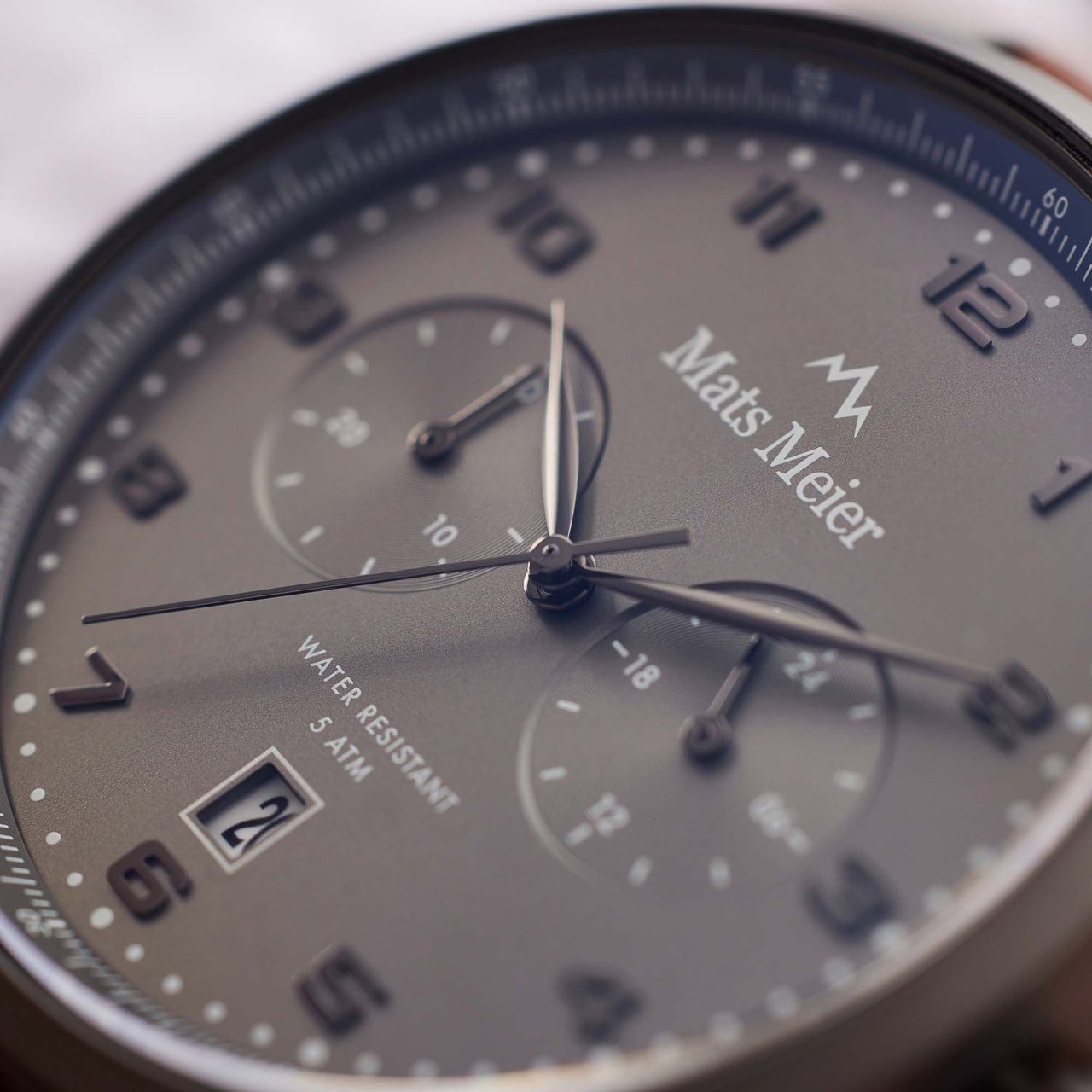 Mats Meier Mont Vélan - Horloge - Zwart Divers