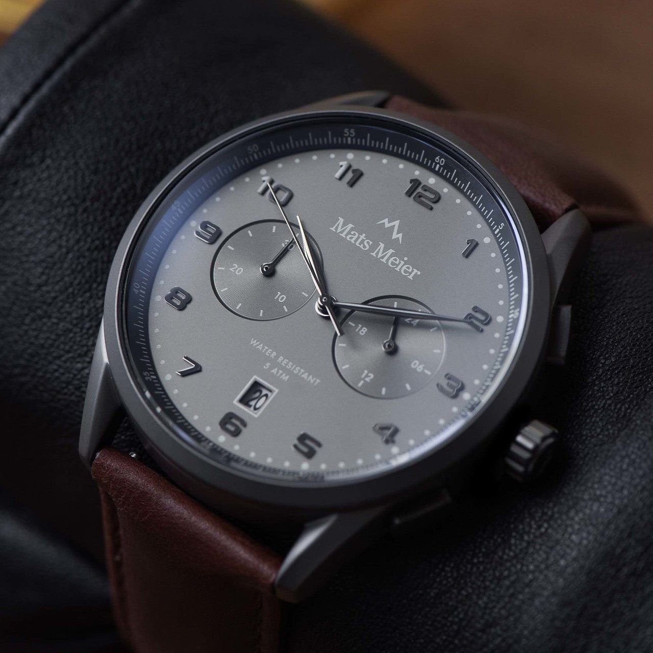 Mats Meier Mont Vélan - Horloge - Zwart Divers
