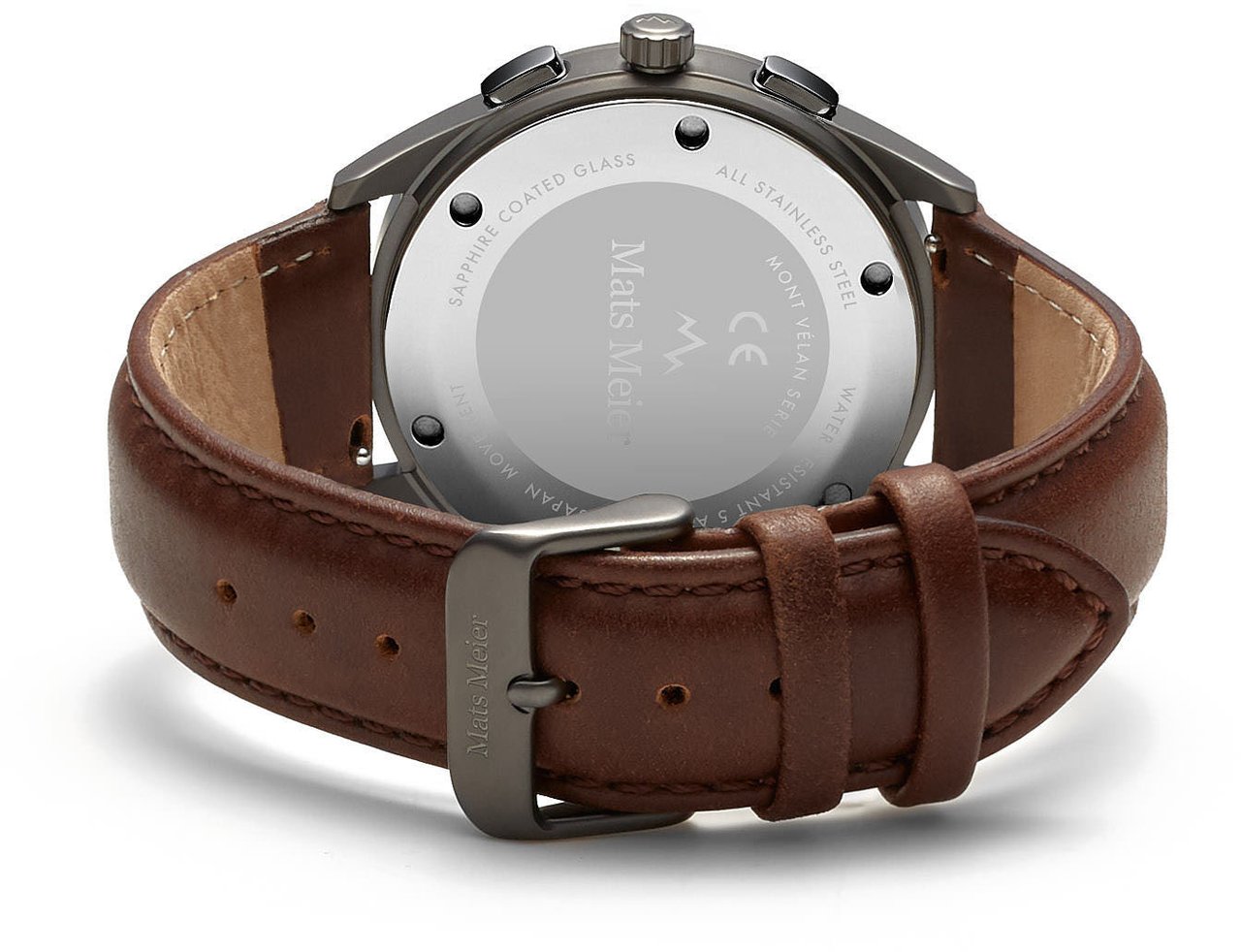 Mats Meier Mont Vélan - Horloge - Zwart Divers