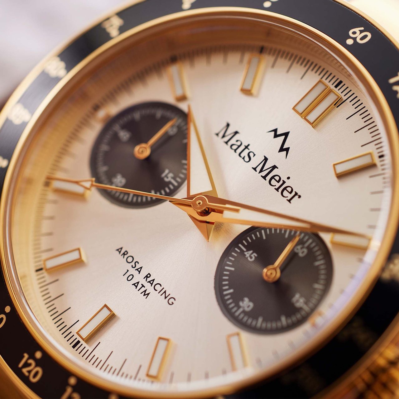 Mats Meier Arosa Racing - Horloge - Wit Zilver