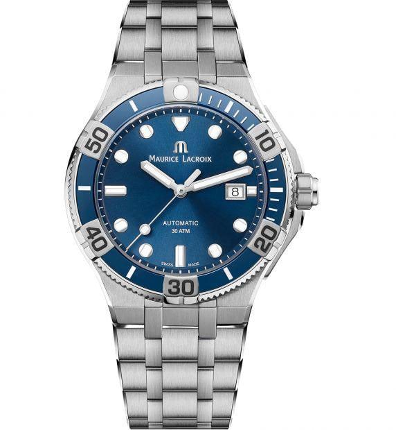 Maurice Lacroix Maurice Lacroix Aikon AI6058-SS002-430-1 Aikon Automatic Venturer Horloge 30 ATM Zilver