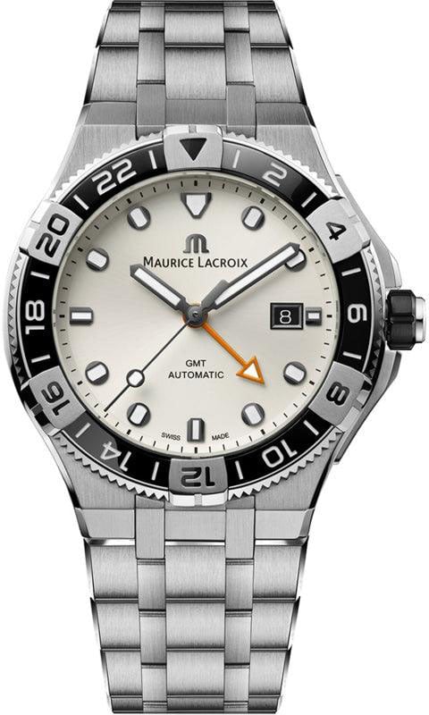 Maurice Lacroix Maurice Lacroix Aikon Automatic Venturer GMT SET 30ATM 43mm Zilver