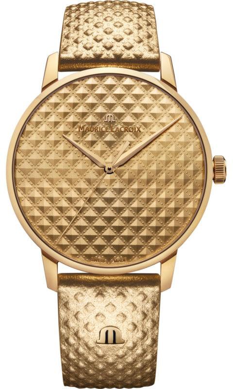 Maurice Lacroix Maurice Lacroix Eliros Sunshine Special Edition Uniseks Horloge 40mm Goud