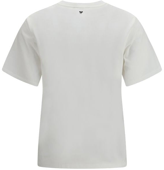 Max Mara Max Mara White Cotton T-Shirt Wit