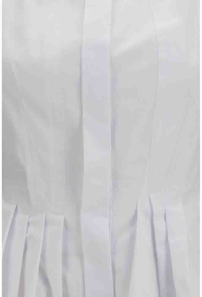Max Mara White Cotton Shirt Wit