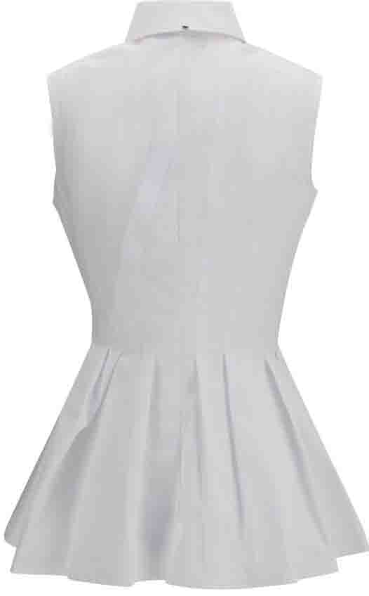 Max Mara White Cotton Shirt Wit