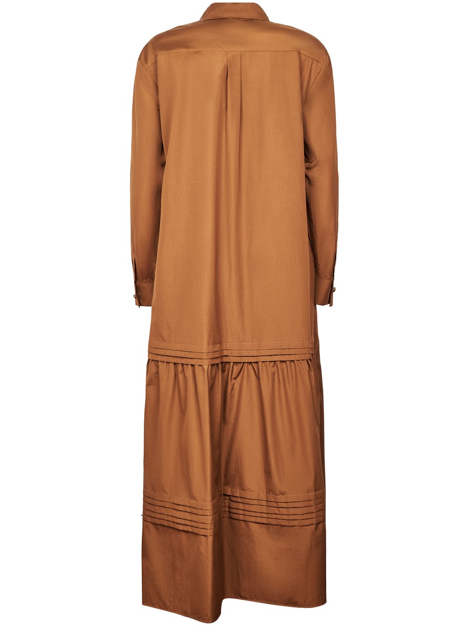 Max Mara Midi Dress with Classic Collar Bruin