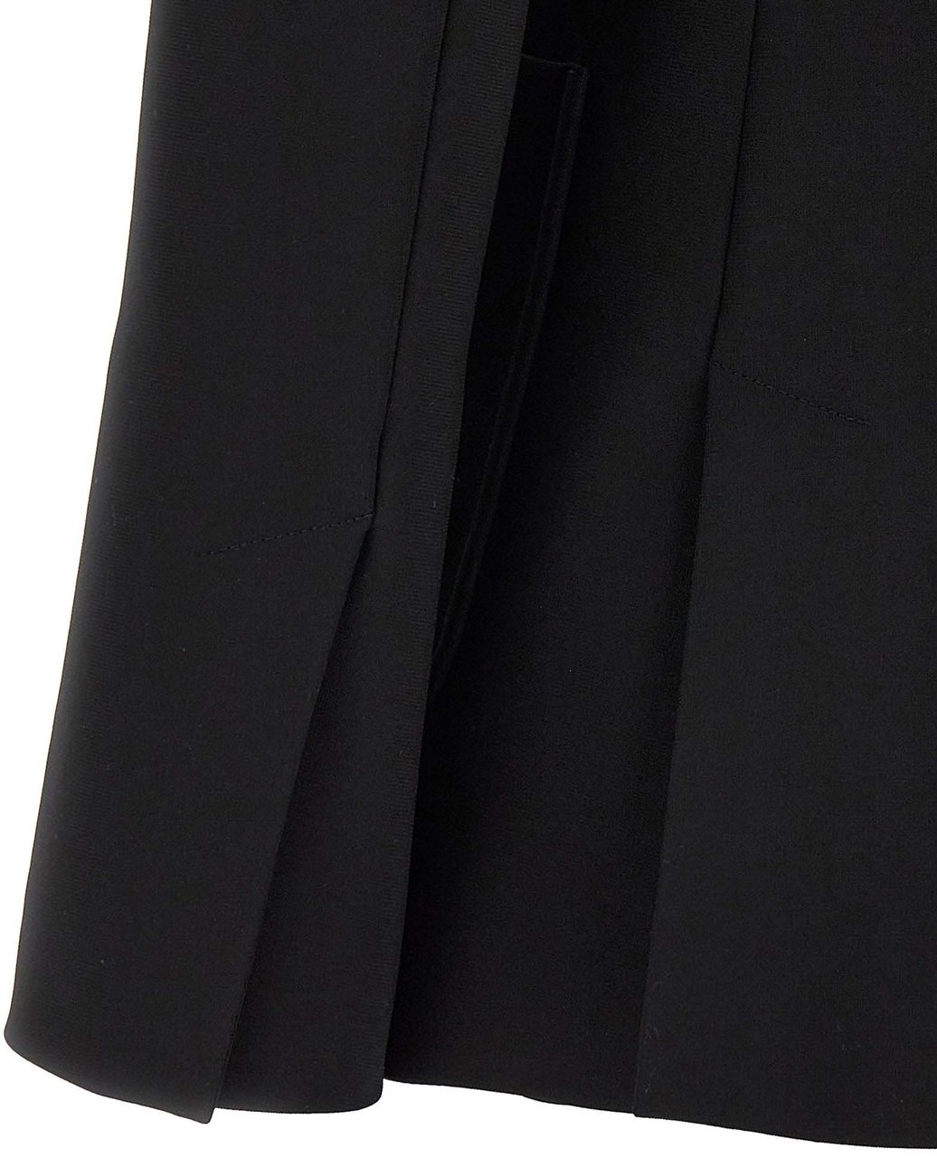 Max Mara Black Viscose Blazer Zwart