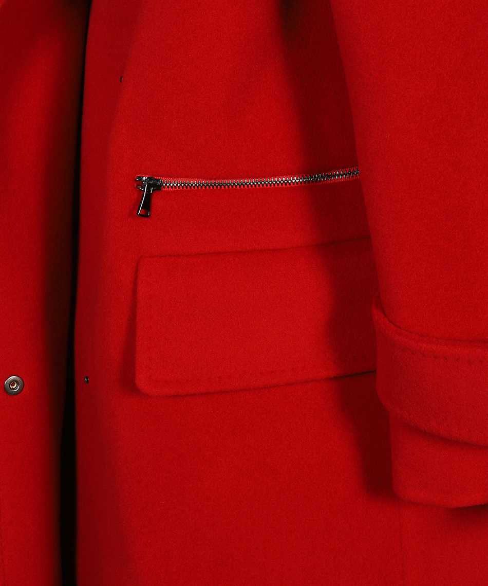 Max Mara Virgin wool coat Rood