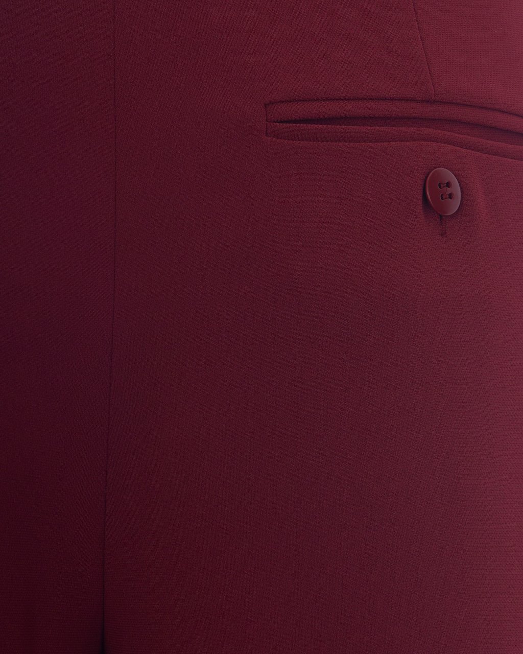 Max Mara Trousers Rubino Maroon