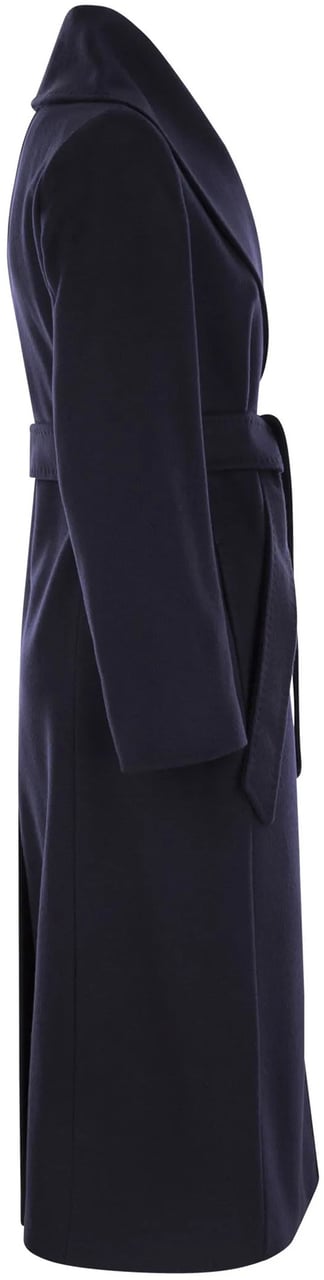 Max Mara Coats Nero Zwart