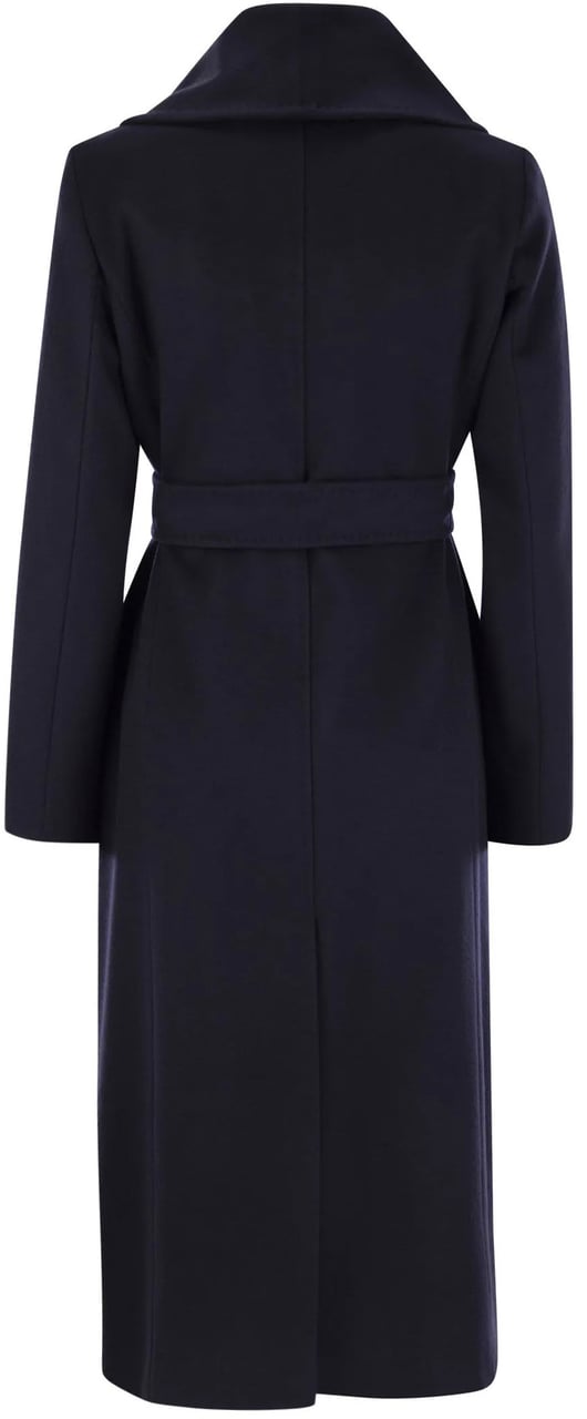 Max Mara Coats Nero Zwart