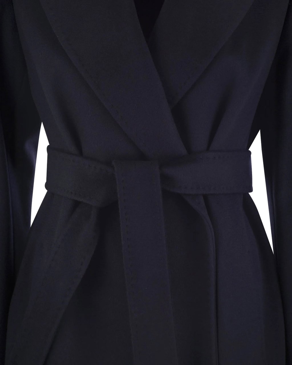 Max Mara Coats Nero Zwart