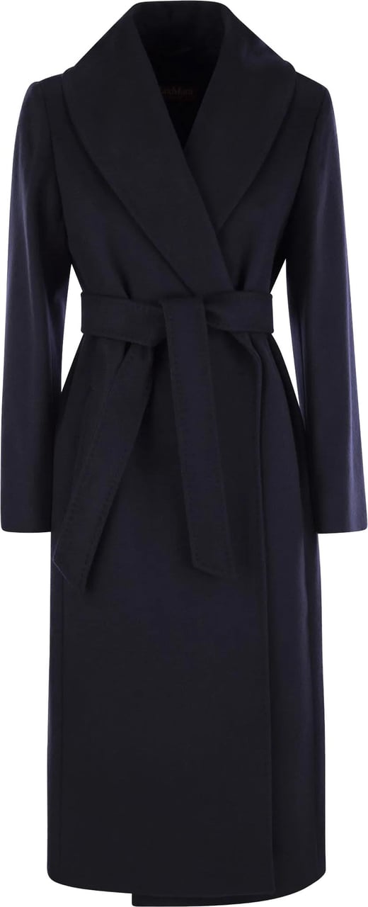 Max Mara Coats Nero Zwart