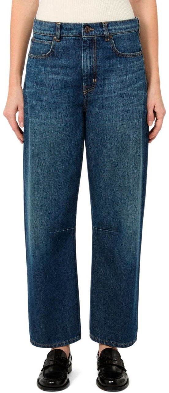 MAX MARA WEEKEND CADUCA DARK JEANS Blauw