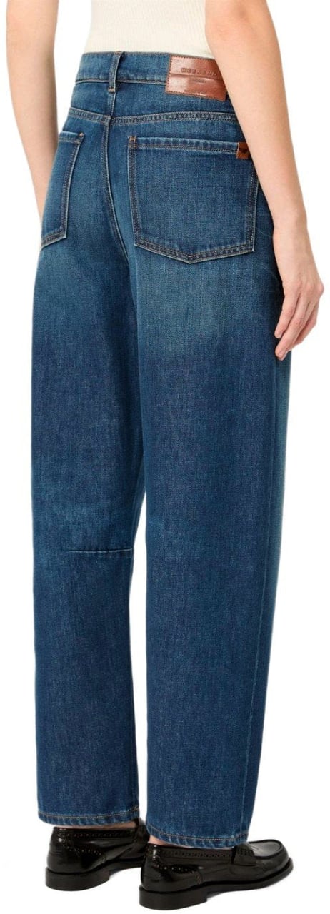 MAX MARA WEEKEND CADUCA DARK JEANS Blauw