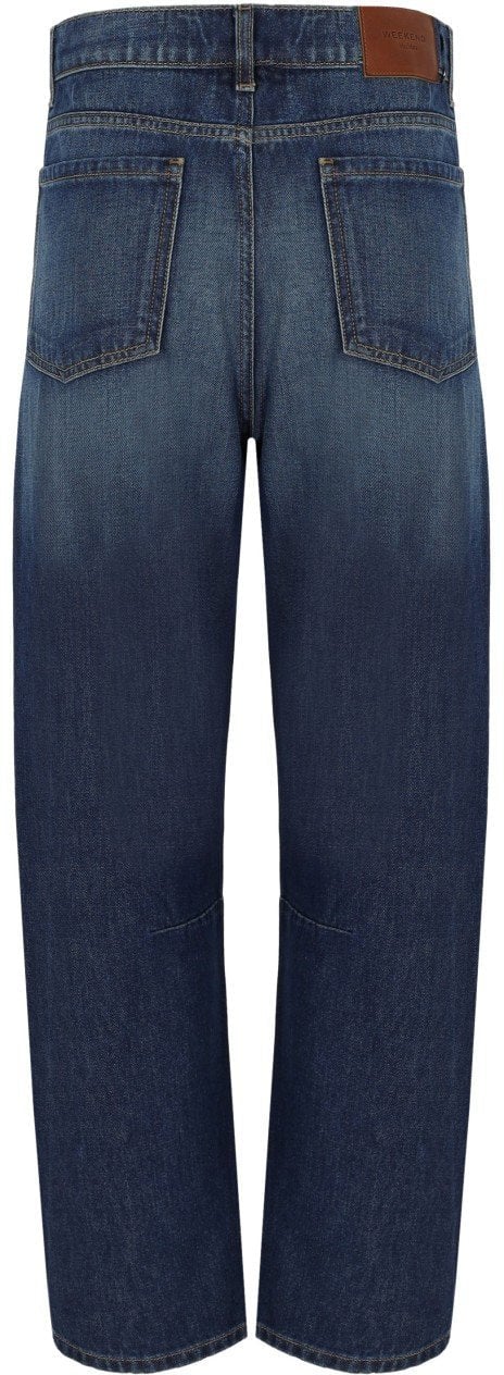 MAX MARA WEEKEND CADUCA DARK JEANS Blauw