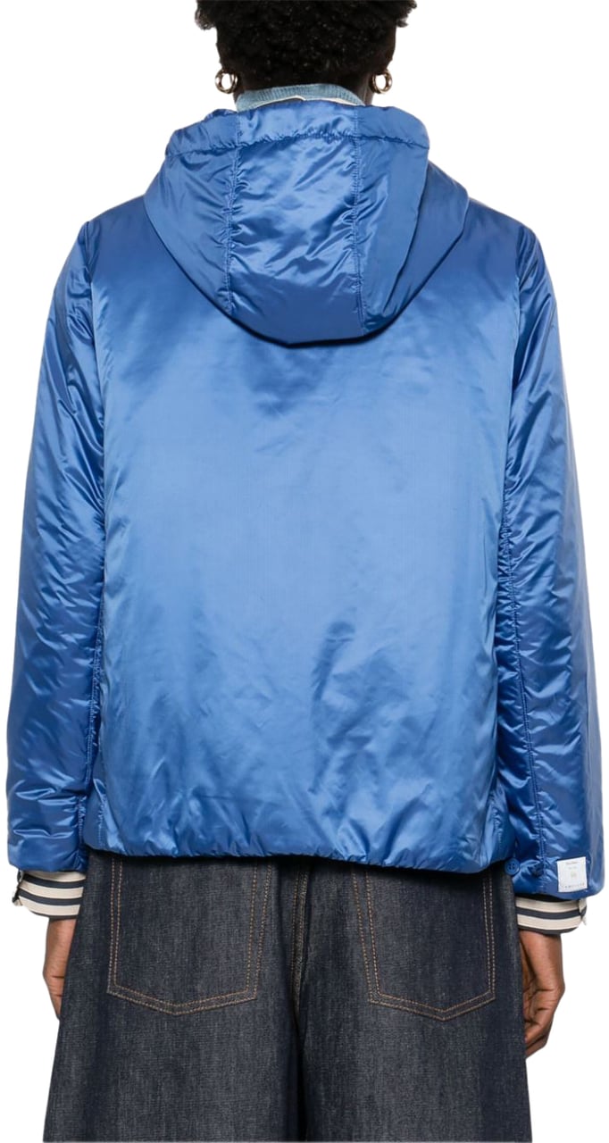 Max Mara Coats Blue Blauw