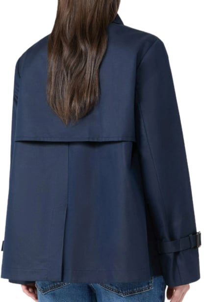 Max Mara Coats Blue Navy