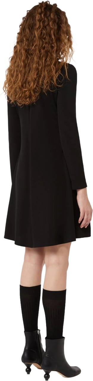 Max Mara Black Versatile Dress Zwart