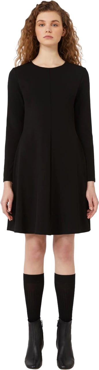 Max Mara Black Versatile Dress Zwart