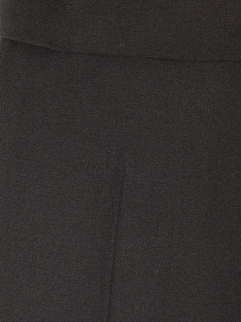 Max Mara Tailored Straight Leg Trousers Zwart