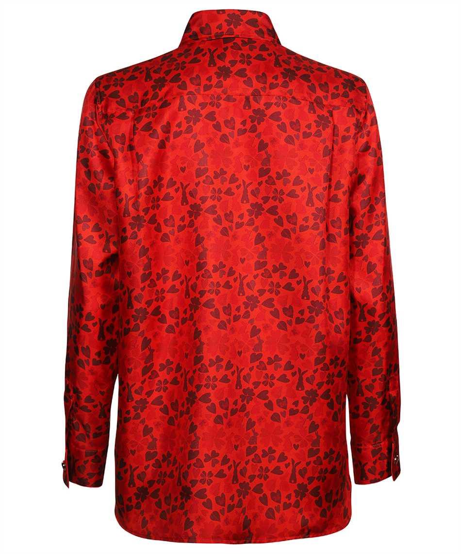 Max Mara Silk shirt Rood