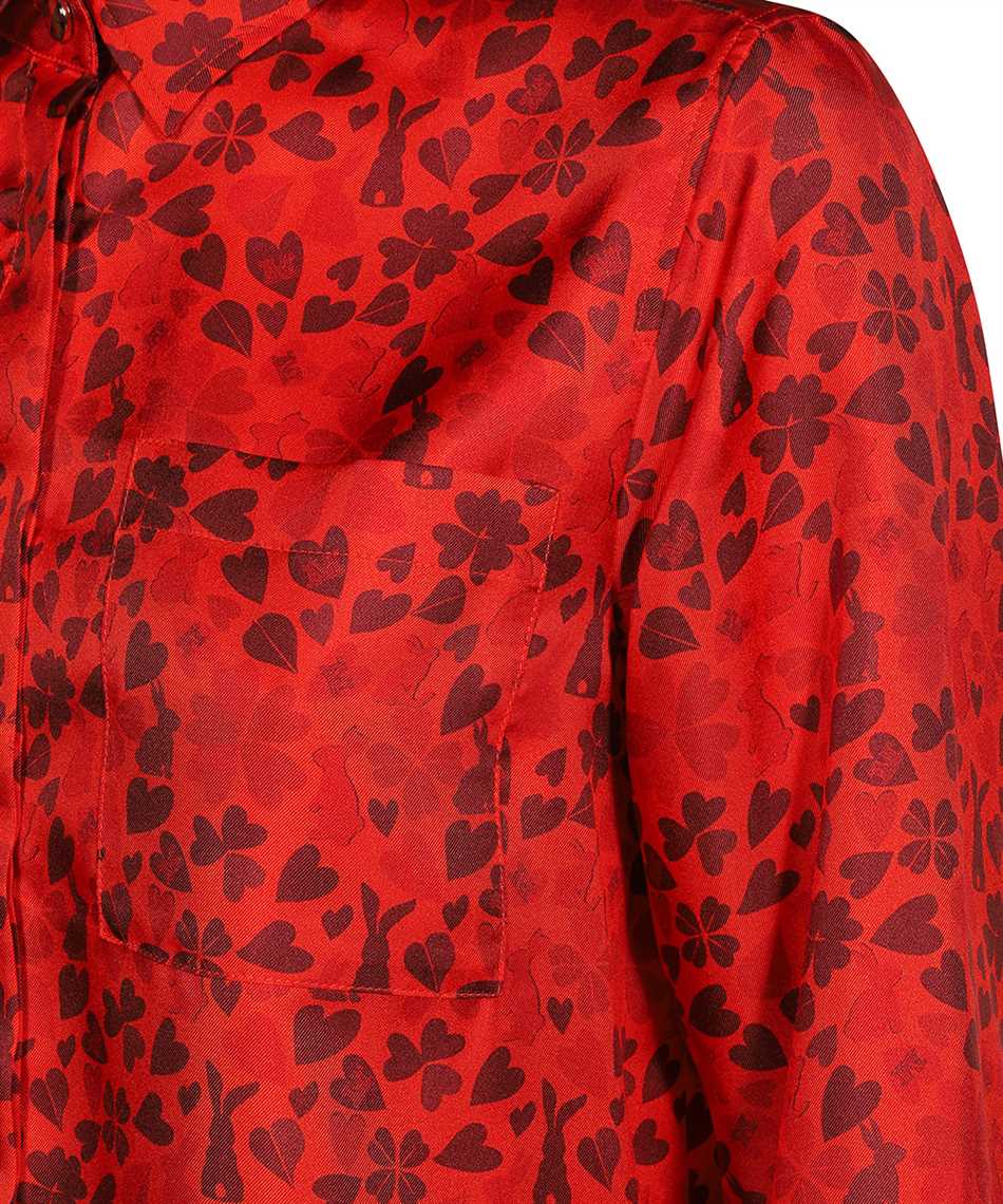 Max Mara Silk shirt Rood