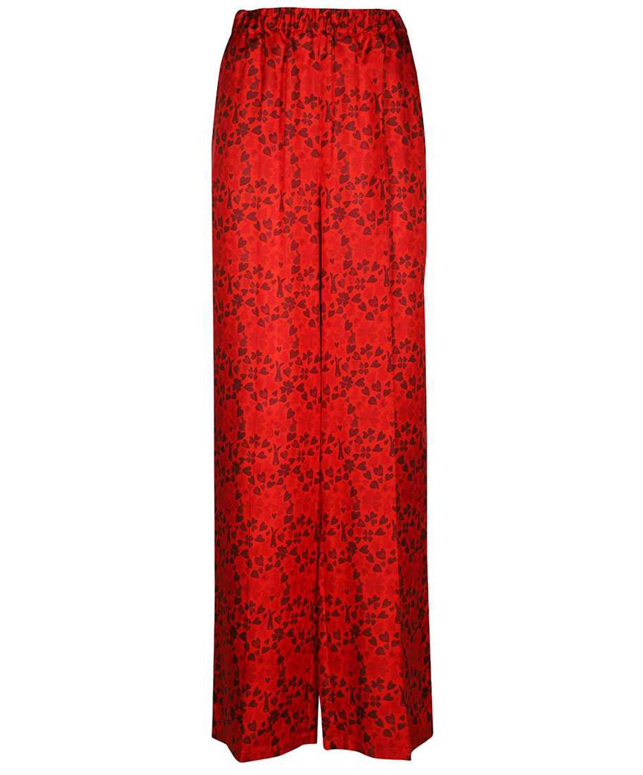 Max Mara Silk trousers Rood