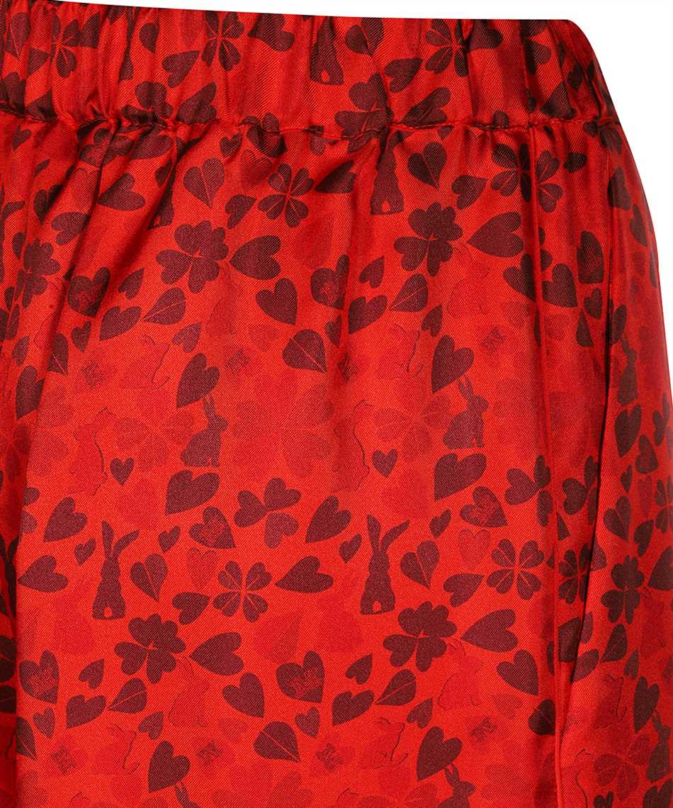 Max Mara Silk trousers Rood