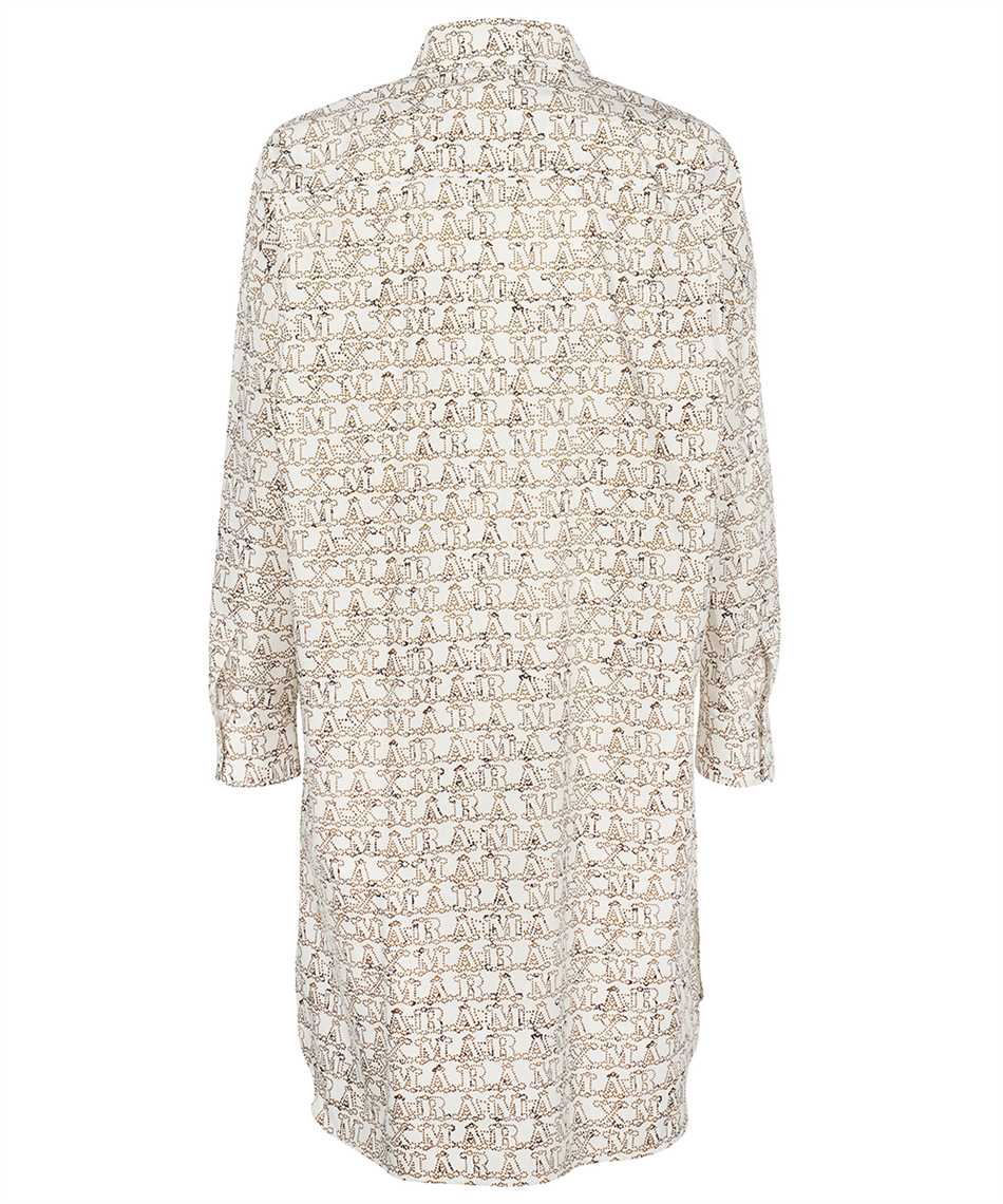 Max Mara Jacquard midi dress Neutraal