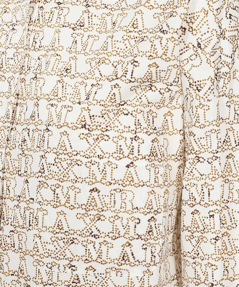 Max Mara Jacquard midi dress Neutraal