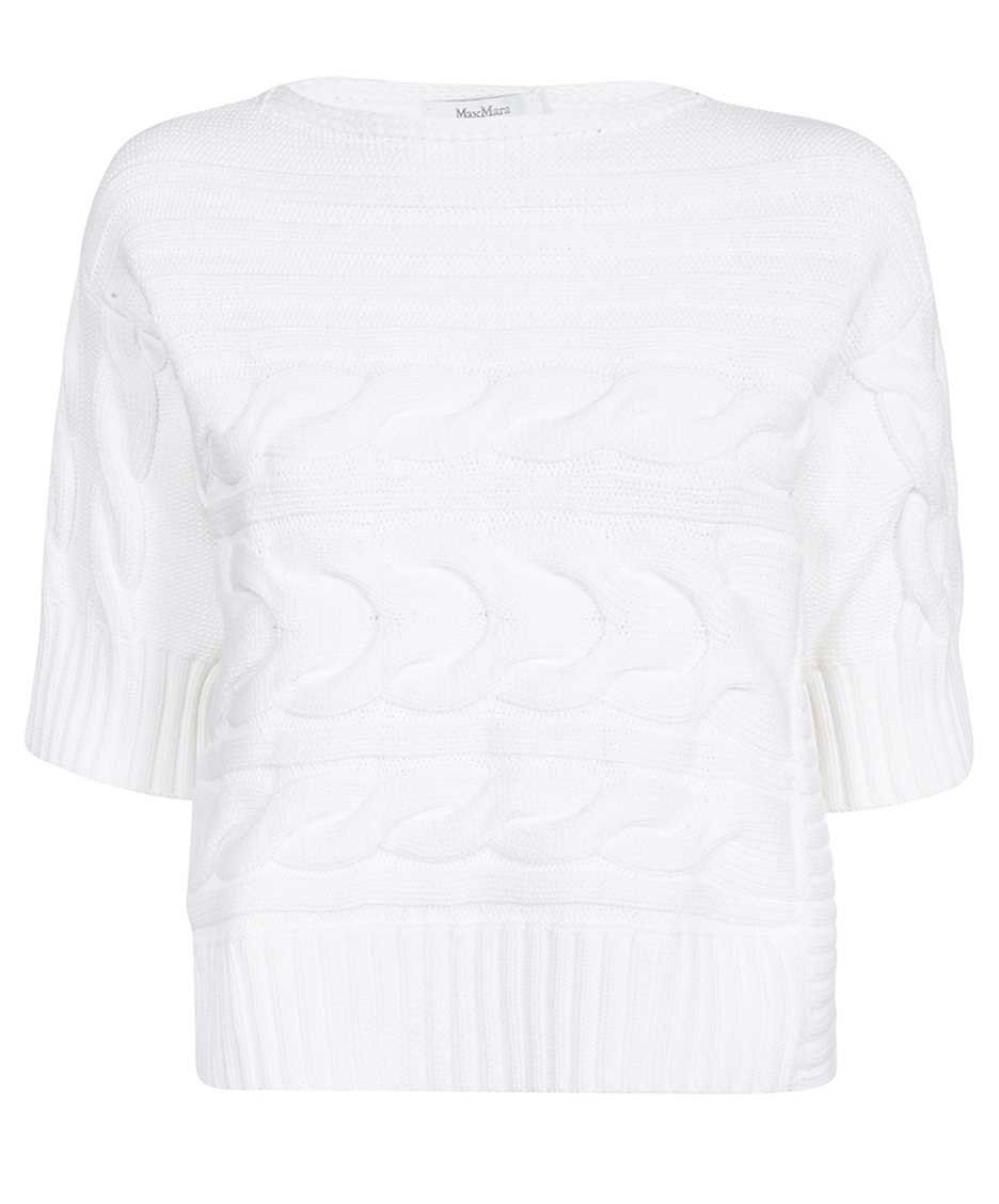 Max Mara Short sleeve sweater Wit