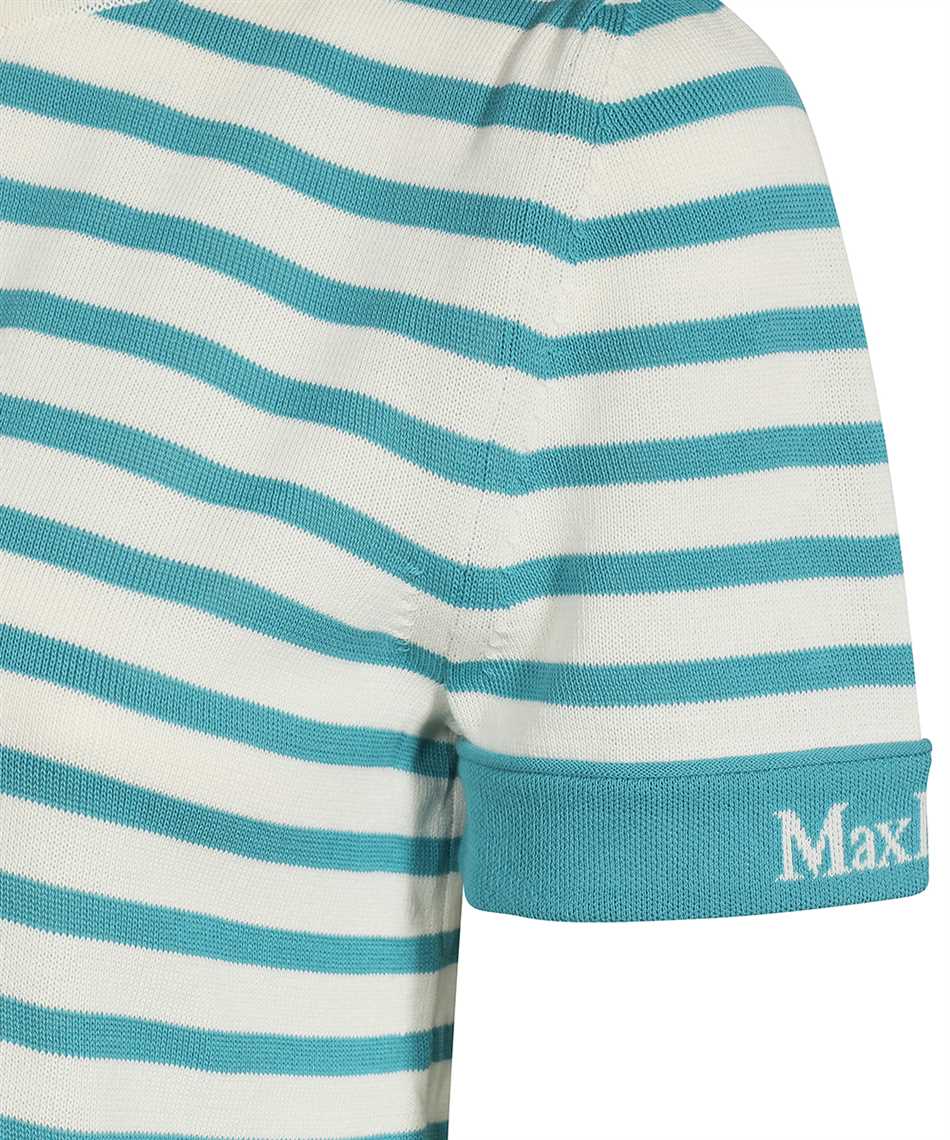 Max Mara Cotton knit T-shirt Neutraal
