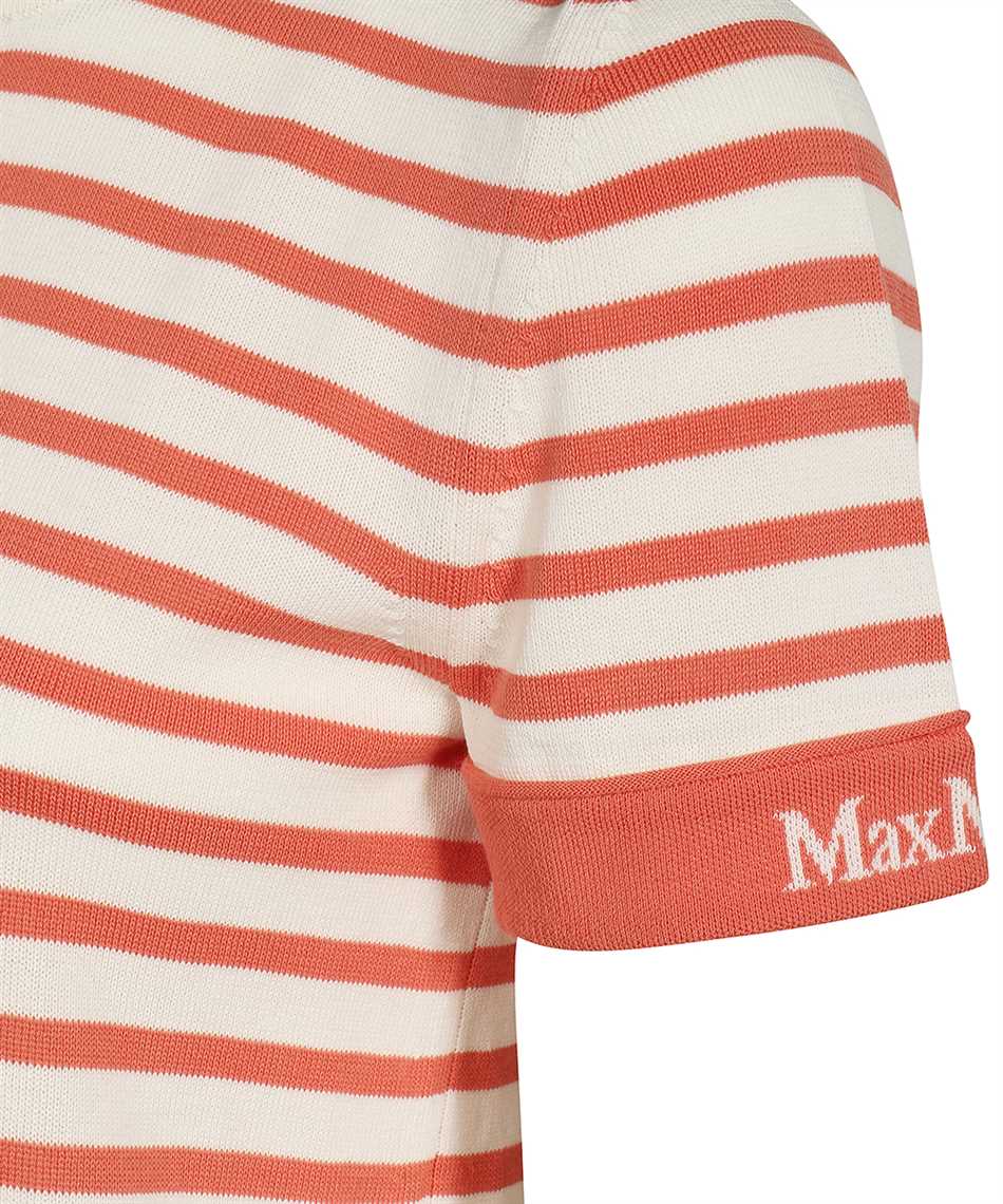 Max Mara Cotton knit T-shirt Neutraal