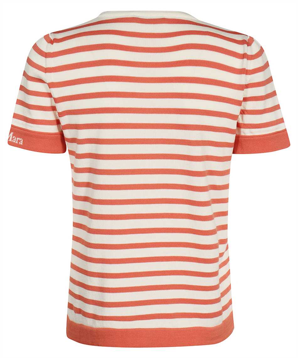 Max Mara Cotton knit T-shirt Neutraal